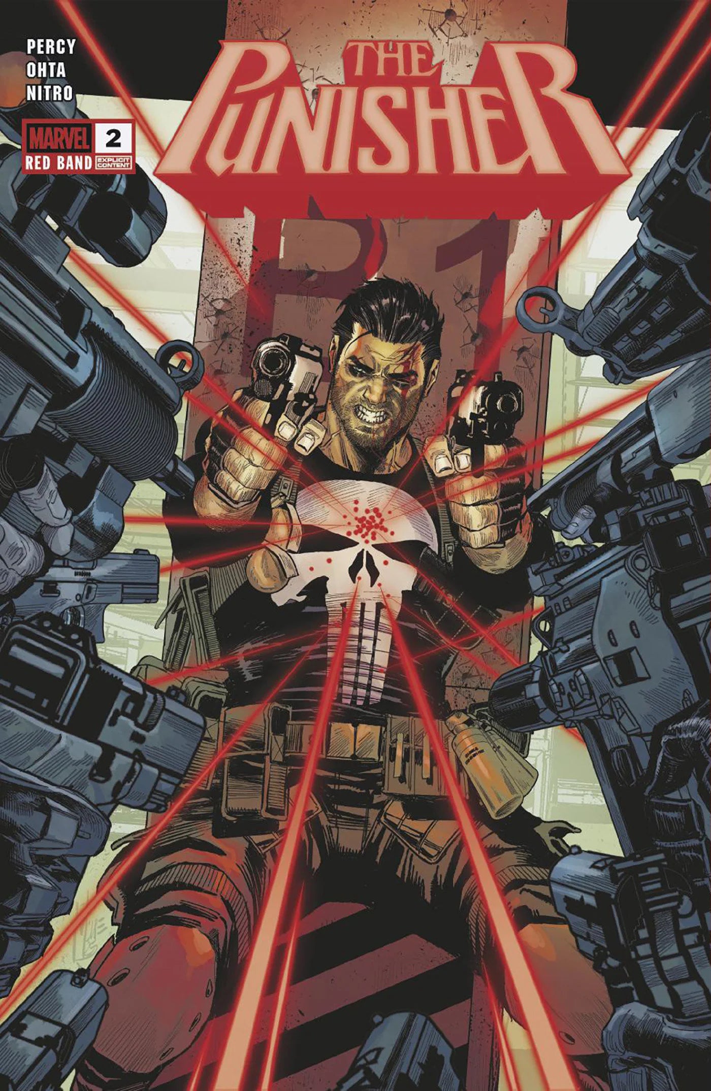 Punisher Red Band #2 Marco Checchetto 2nd Print Variant [Polybagged] 12/03/25