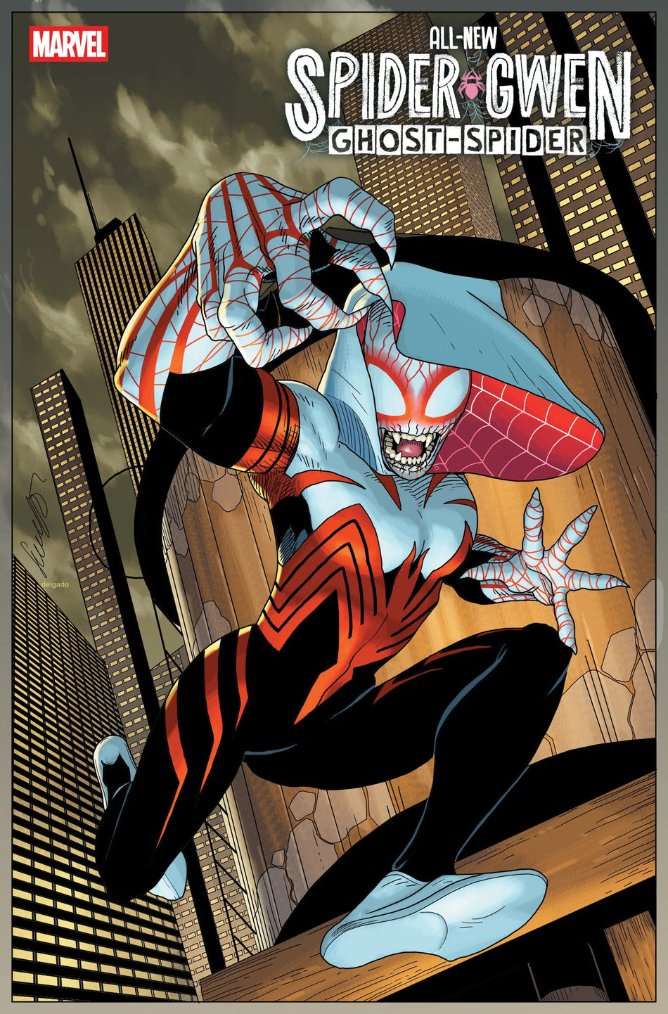 All New Spider Gwen the Ghost Spider #5 Salvador Larroca Knullified Variant 12/10/25