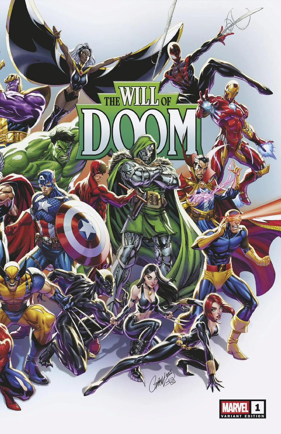 Will of Doom #1 J. Scott Campbell Wraparound Variant 12/24/25