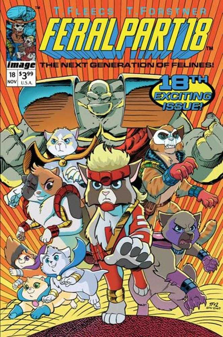 Feral #18 CVR D Tony Fleecs & Trish Forstner Youngblood Team Up Variant 11/26/25