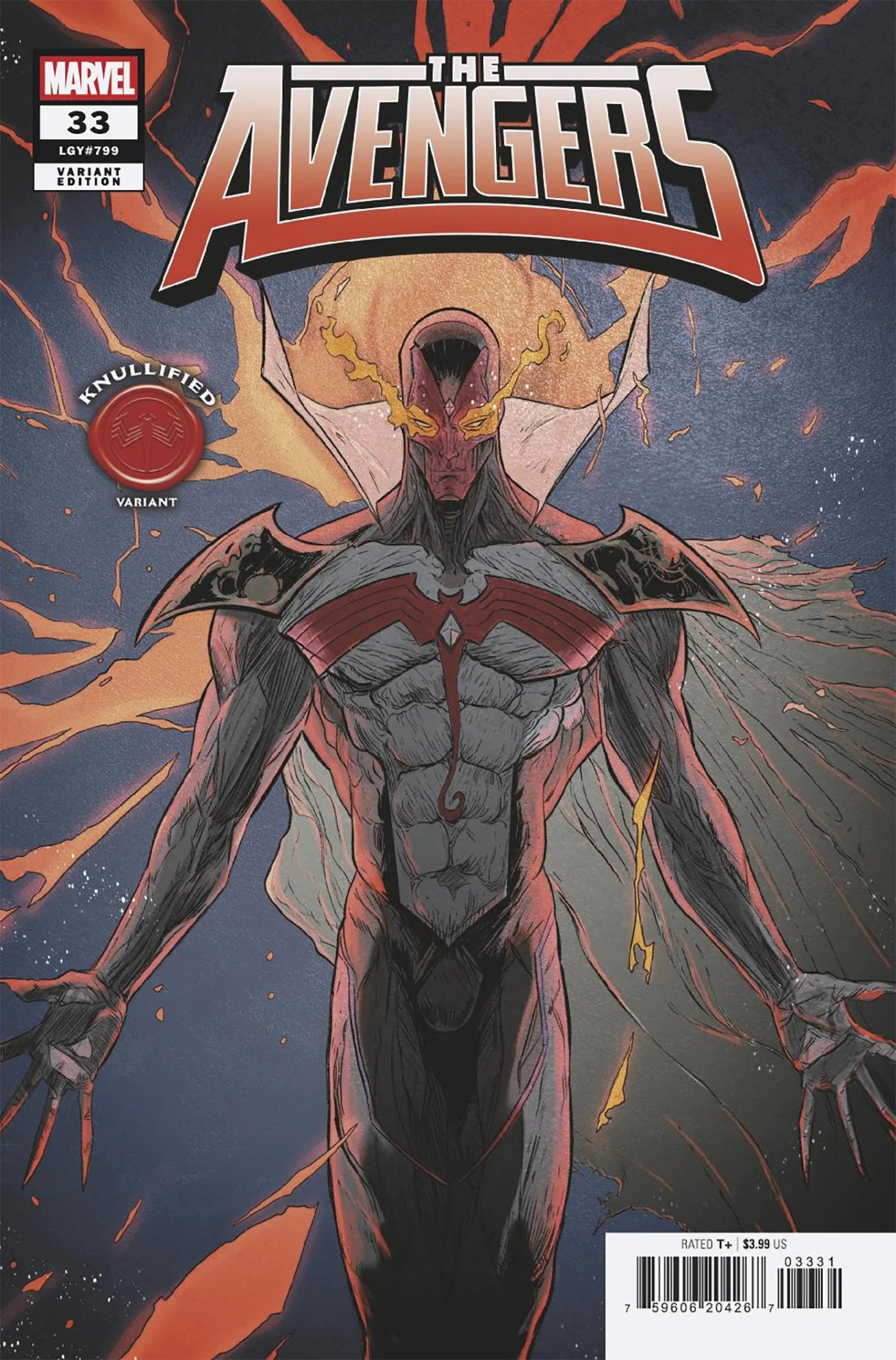 Avengers #33 Adam Pollina Knullified Variant 12/17/25