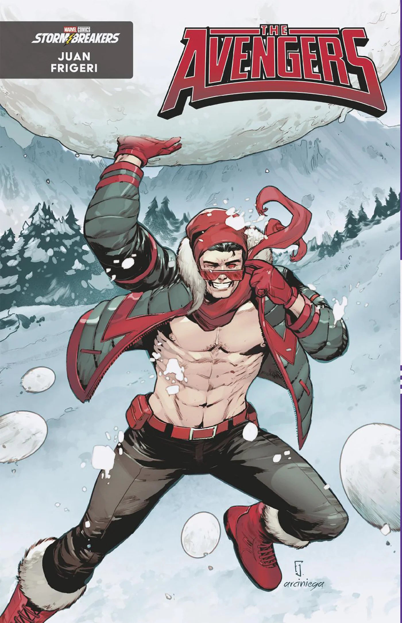 Avengers #33 Juan Frigeri Winter Break Variant 12/17/25