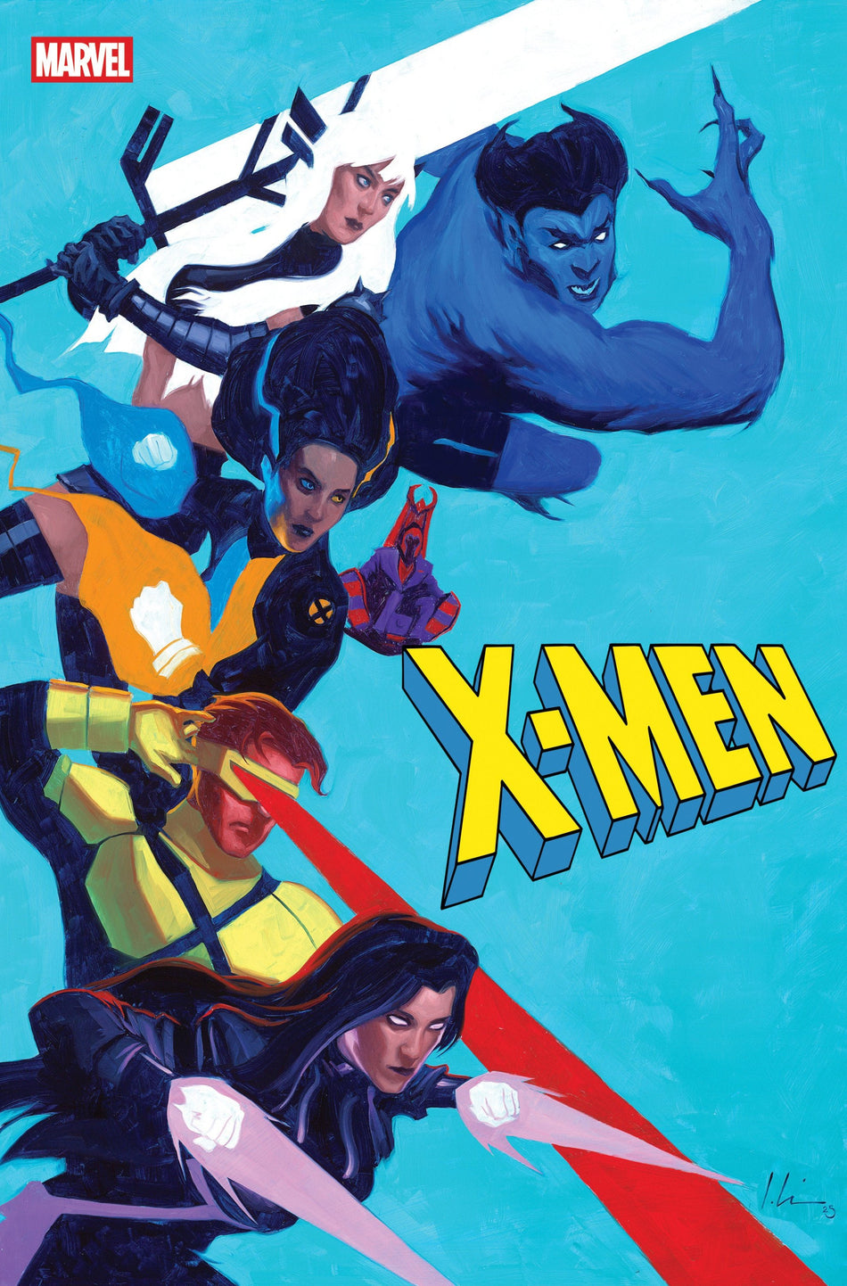 X-Men #23 Jeremy Wilson 2 Part Connecting Foil Variant 01/07/26