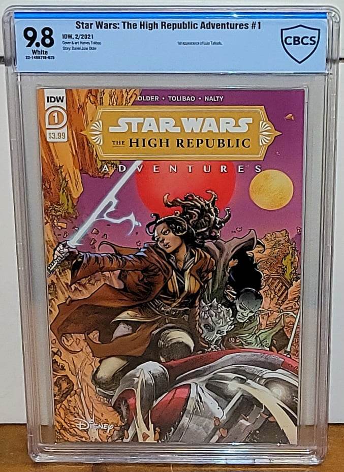 Star Wars the High Republic Adventures #1 CBCS 9.8 (1st Appearance of Lula Talisola & 1st Cameo Marchion Ro)