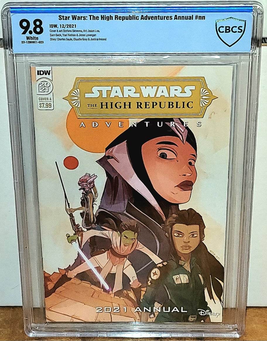 Star Wars the High Republic Adventures Annual #nn CBCS 9.8 (1st Appearance BELL ZETTIFAR)