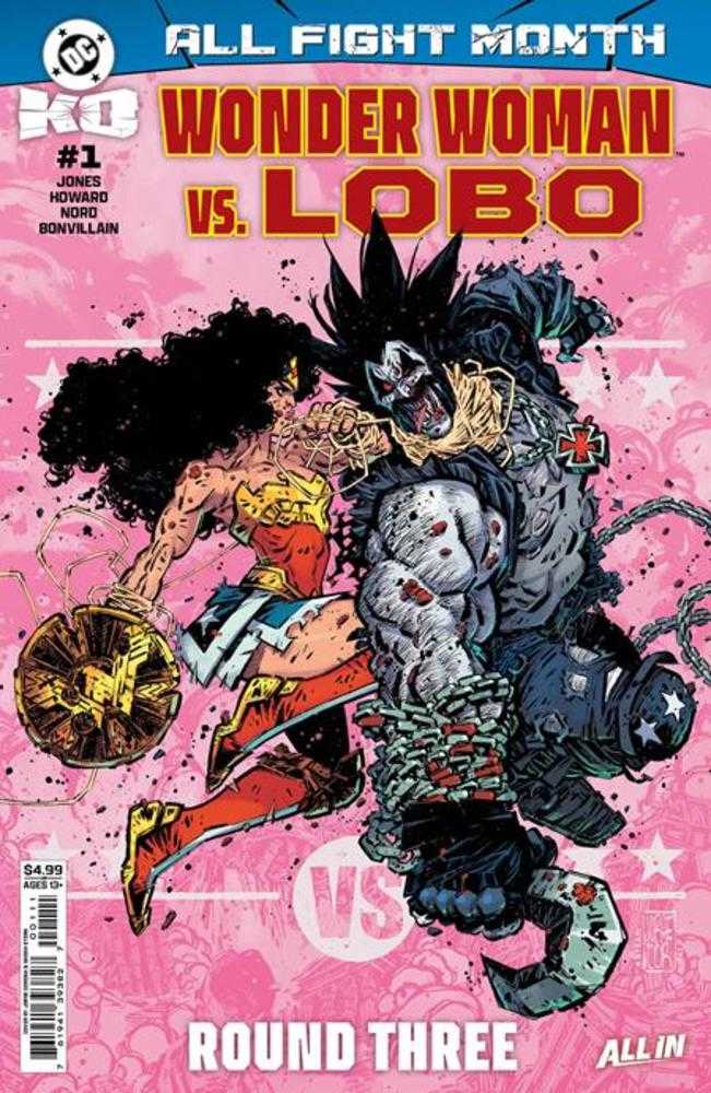DC K.O. Wonder Woman vs Lobo #1 One Shot CVR A Jorge Corona 12/10/25