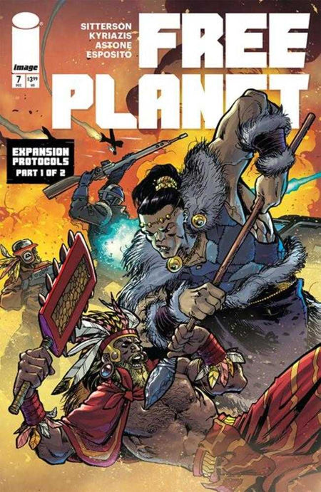 Free Planet #7 CVR B Ilias Kyriazis & Vittorio Astone Variant 12/10/25