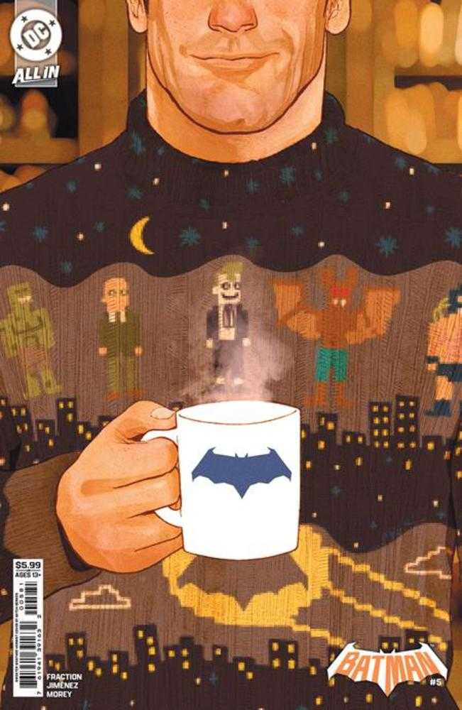 Batman #5 CVR F Mitch Gerads Sweater Weather Card Stock Variant 01/07/26