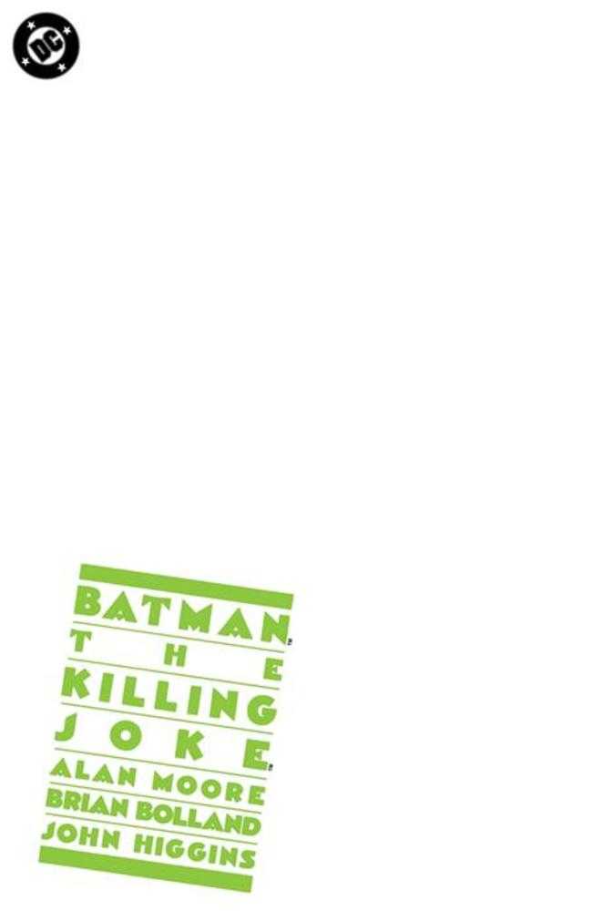Batman the Killing Joke #1 Facsimile Edition CVR C Blank Card Stock Variant 01/28/26