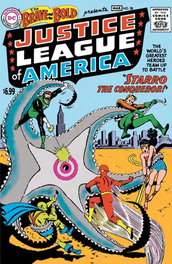Brave and the Bold #28 Facsimile Edition CVR B Mike Sekowsky Foil Variant 2026 Edition 01/07/26