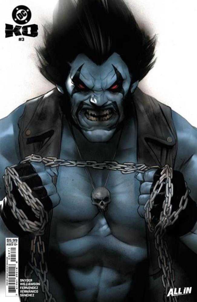 DC K.O. #3 CVR H Ben Oliver Face Off Card Stock Variant 01/14/26 (Of 5)