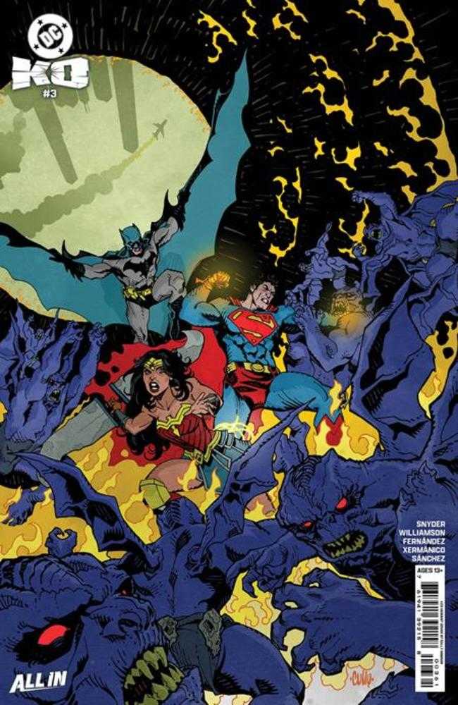 DC K.O. #3 CVR K 1:25 Cully Hamner Card Stock Variant 01/14/26 (Of 5)