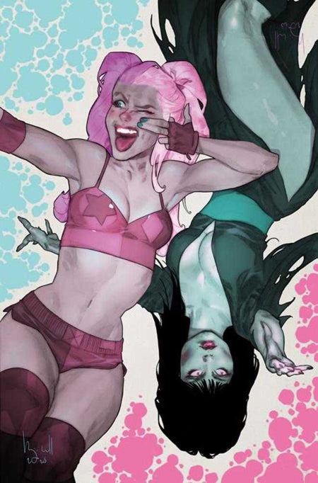 Harley Quinn X Elvira #4 CVR I 1:10 Ben Caldwell Full Art Variant 01/28/26