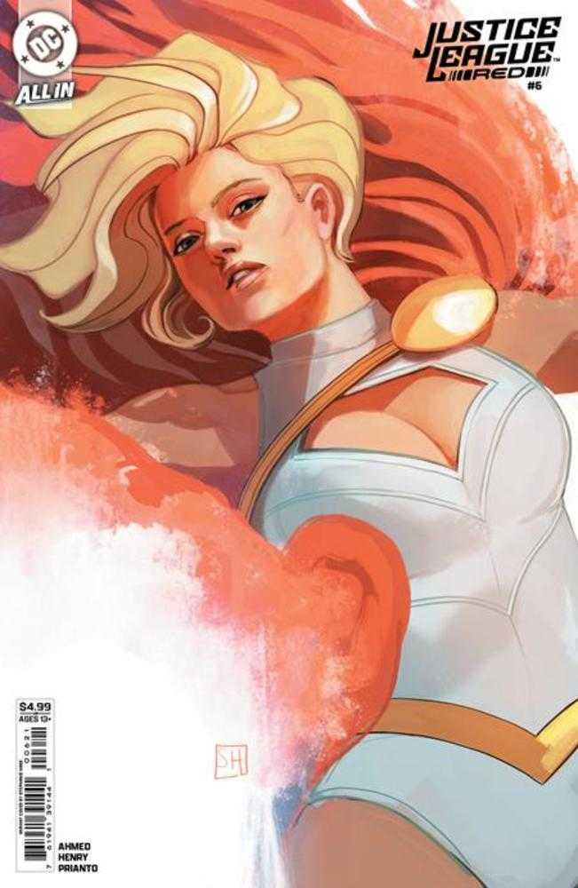 Justice League Red #6 CVR B Stephanie Hans Card Stock Variant 01/28/26 (Of 6)