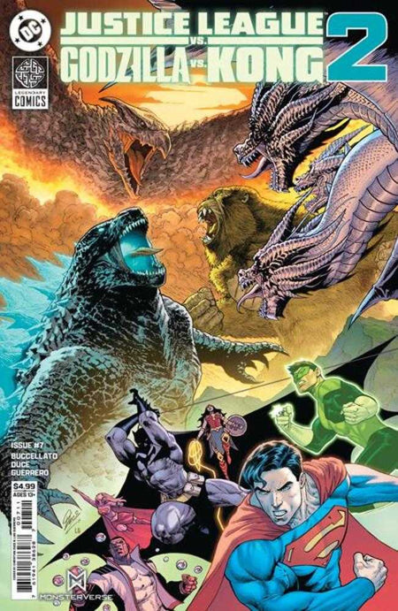 Justice League vs Godzilla vs Kong 2 #7 CVR A Christian Duce 02/25/26 (Of 7)