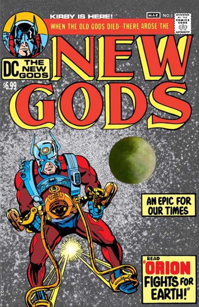 New Gods #1 Facsimile Edition CVR B Jack Kirby Foil Variant 01/14/26