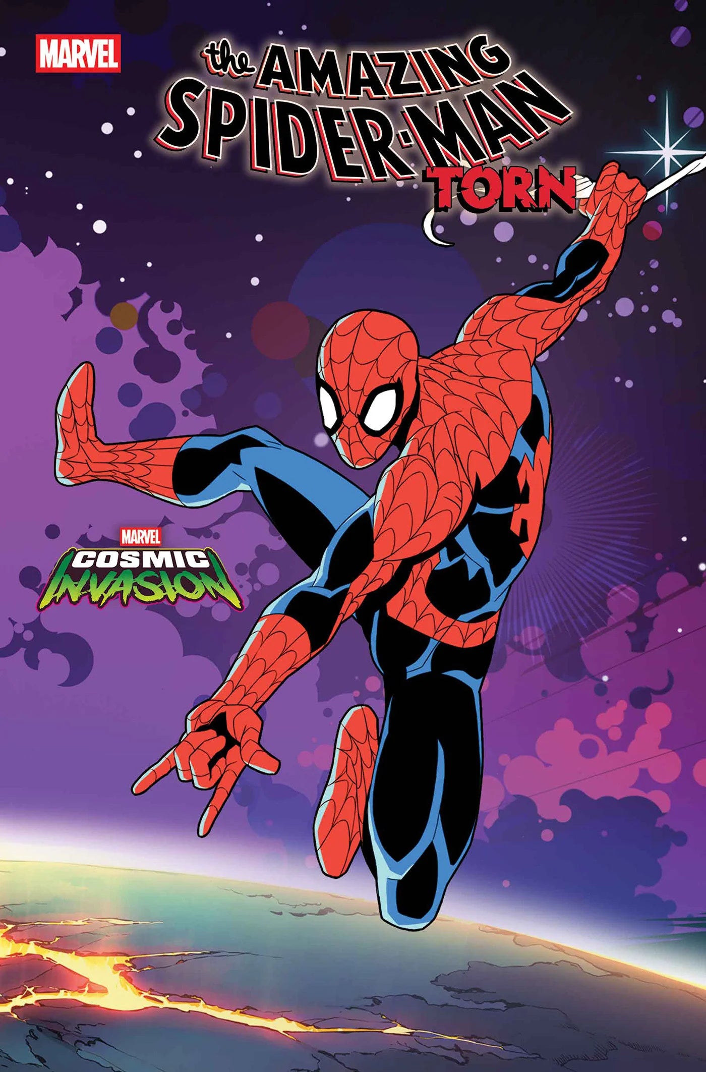 Amazing Spider-Man Torn #4 Marvel Cosmic Invasion Variant 01/14/26