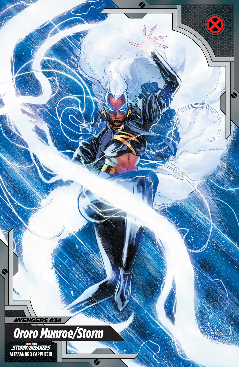 Avengers #34 Alessandro Cappuccio X-Men Trading Card Variant 01/14/26