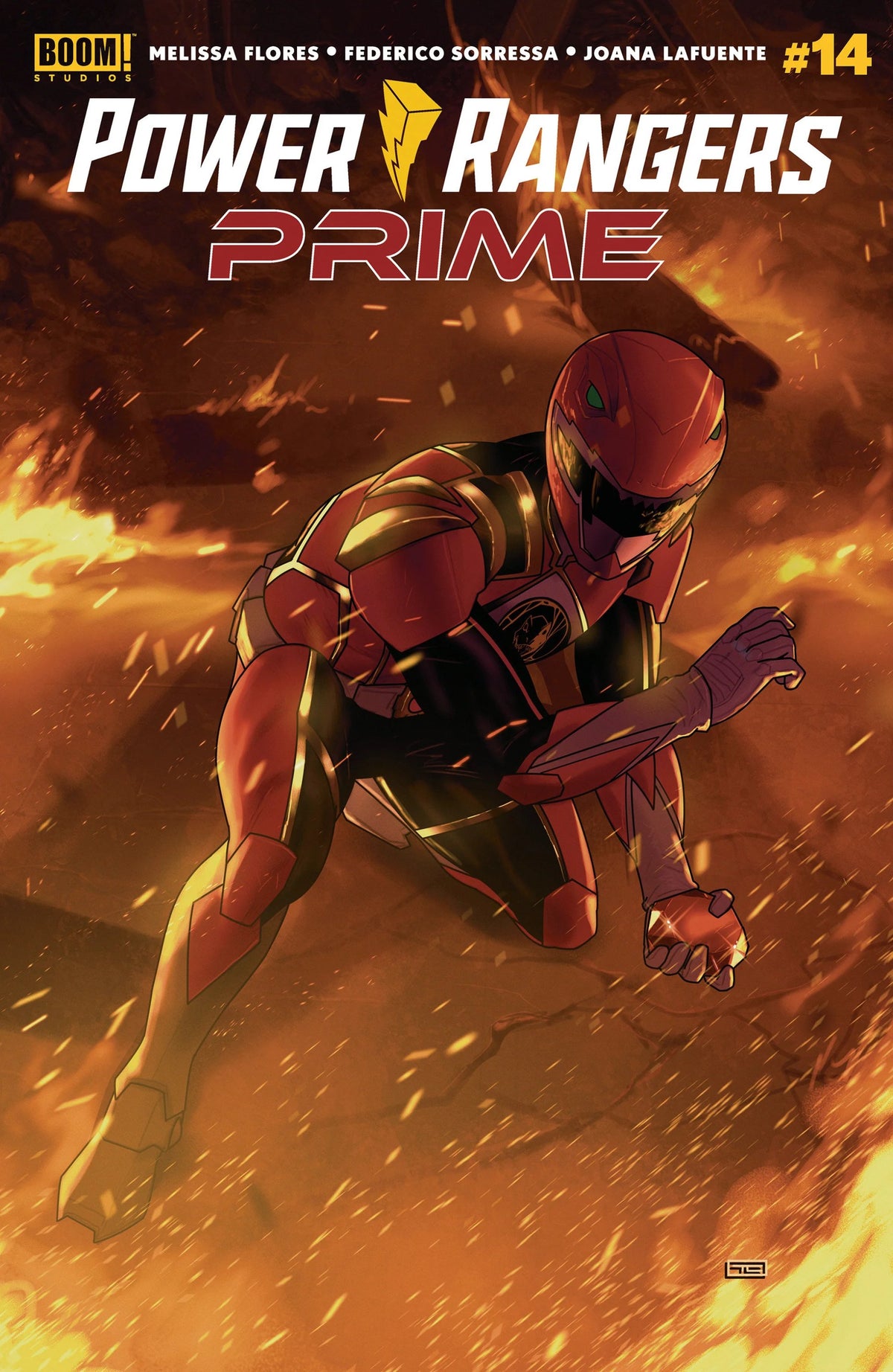 Power Rangers Prime #14 H FOC Reveal Variant Dressed Clarke 01/28/26