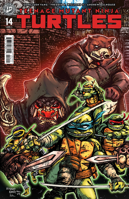 Teenage Mutant Ninja Turtles #14 Variant B Eastman & Bishop 01/14/26