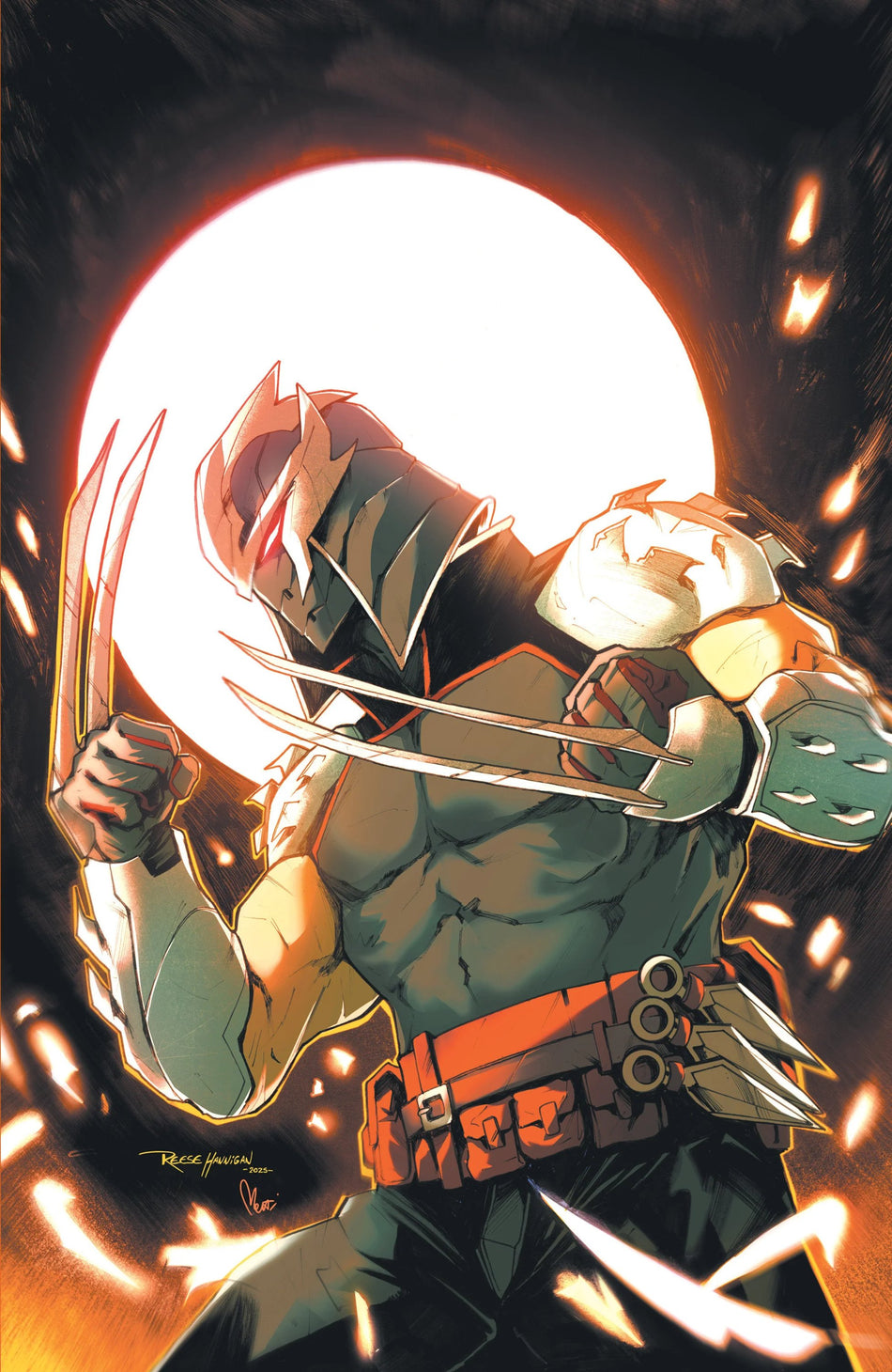 Teenage Mutant Ninja Turtles Shredder #5 Variant 1:10 Hannigan Black & White 02/18/26