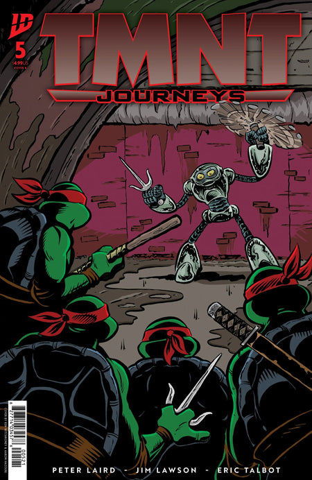 Teenage Mutant Ninja Turtles Journeys #5 Variant B Mitchroney 01/14/26