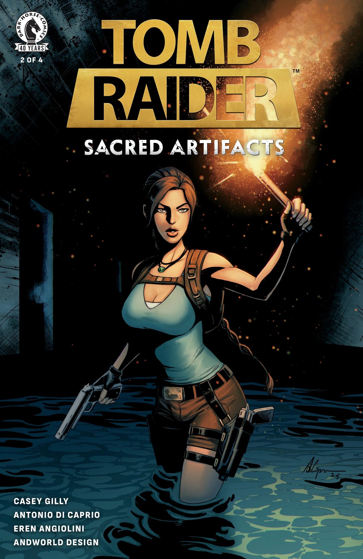 Tomb Raider Sacred Artifacts #2 CVR A Antonio Di Caprio 02/25/26