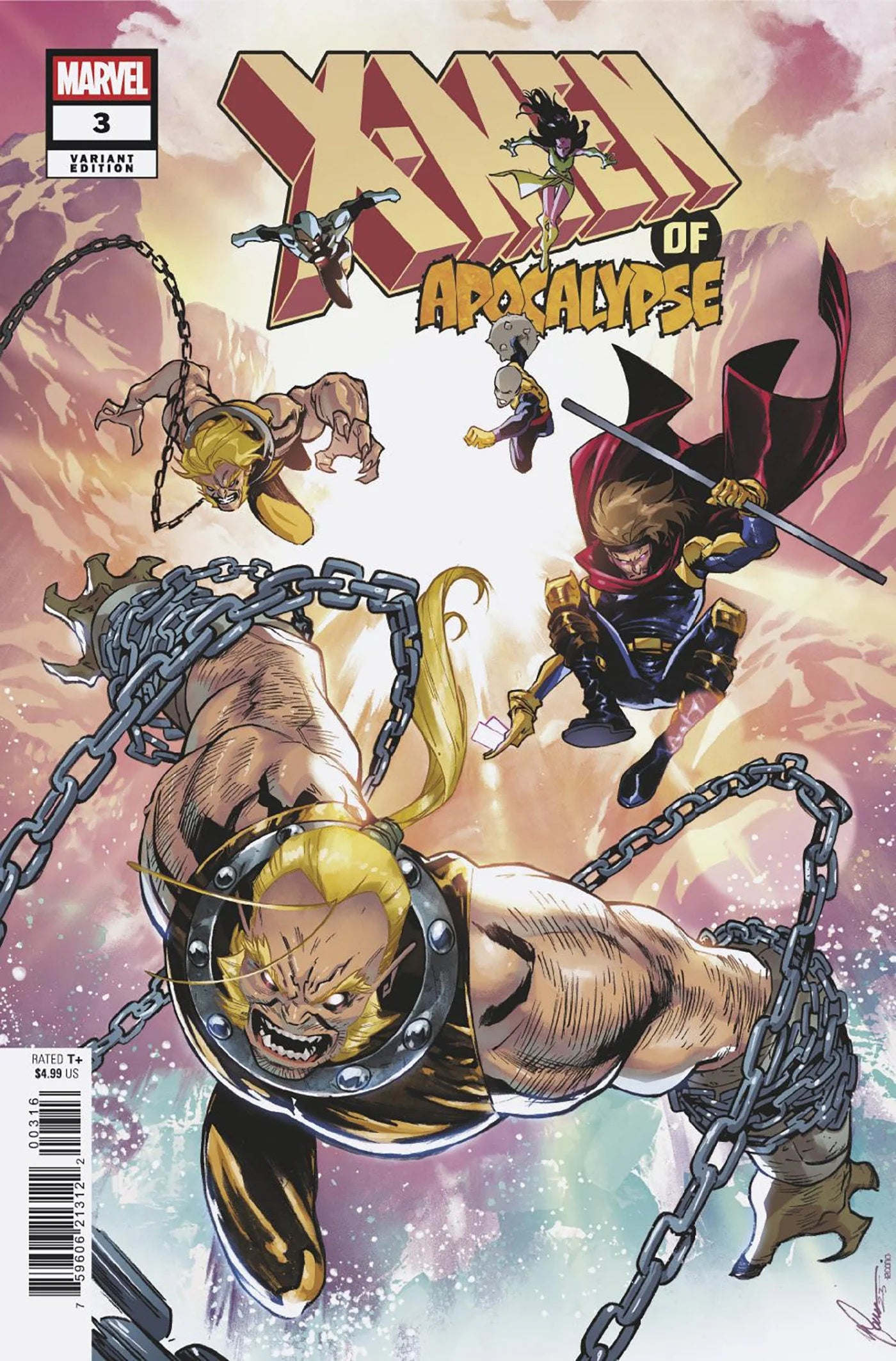 X-Men of Apocalypse #3 Francesco Manna 1:25 Variant 03/18/26