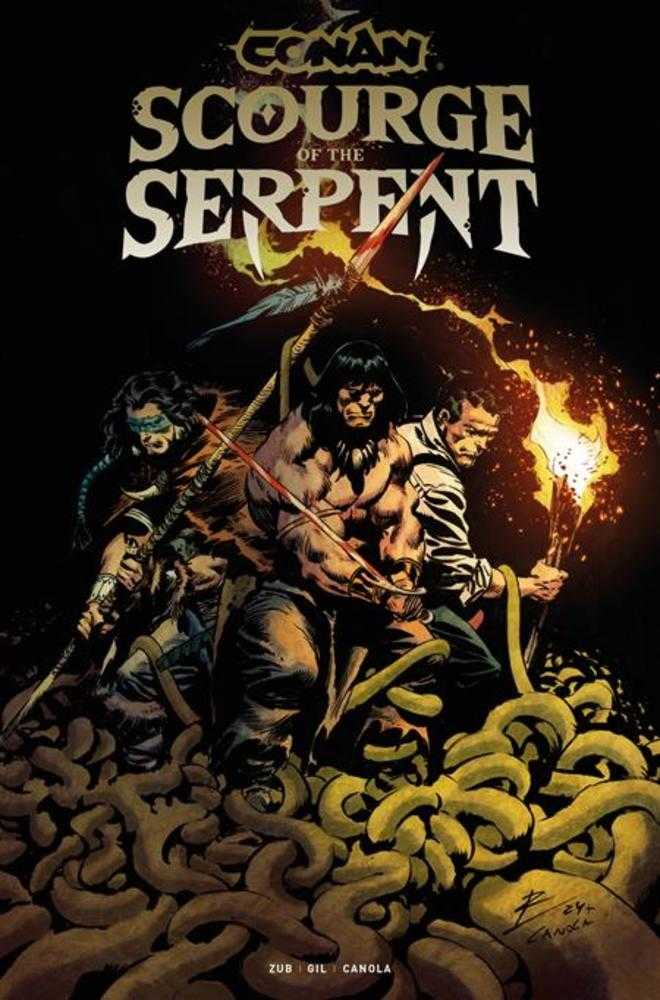 Conan the Barbarian Scourge of the Serpent #4 CVR A Roberto De La Torre 01/07/26 (Of 4)
