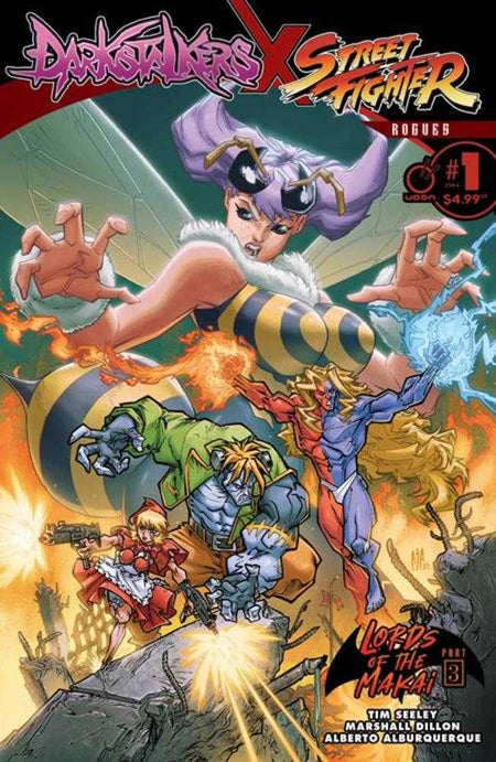 Darkstalkers X Street Fighter Rogues #1 One Shot CVR A Alberto Alburquerque 01/14/26