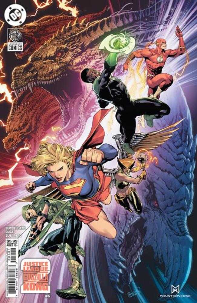 Justice League vs Godzilla vs Kong 2 #6 CVR B Carlo Pagulayan Card Stock Variant 12/24/25 (Of 7)