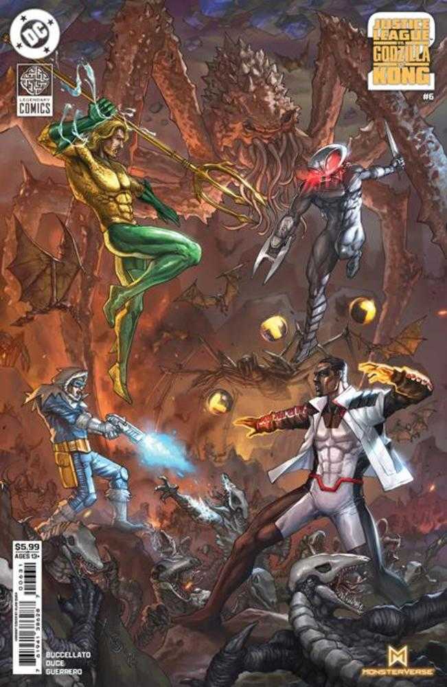 Justice League vs Godzilla vs Kong 2 #6 CVR C Alan Quah Card Stock Variant 12/24/25 (Of 7)