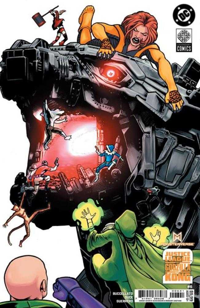 Justice League vs Godzilla vs Kong 2 #6 CVR D Kevin Maguire Card Stock Variant 12/24/25 (Of 7)
