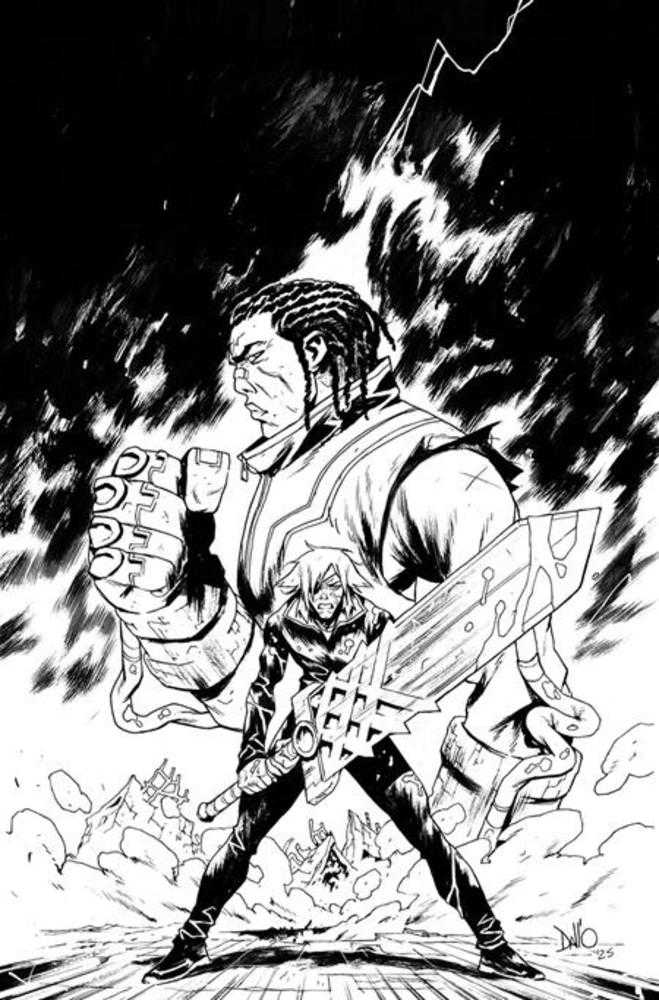 Lost Fantasy #6 CVR C Inc 1:15 Maxi Dallo Black & White Variant 12/31/25