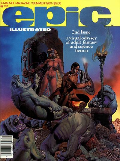 Epic Illustrated 1980 #2 - mid-grade - $6.99