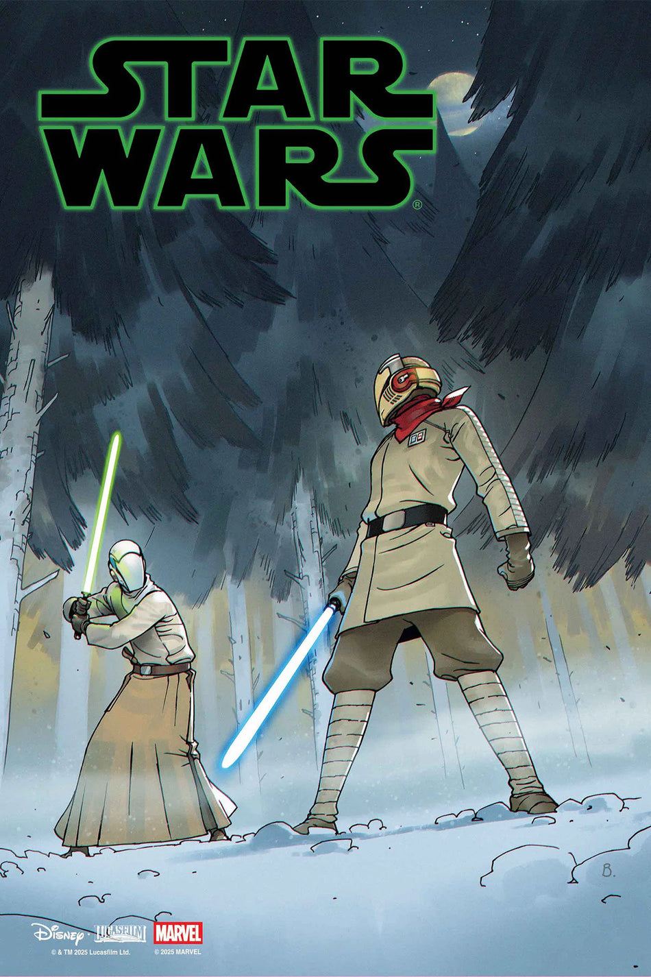Star Wars #8 Bengal Luke Skywalker & Leia Organa Jedi Knights Variant 12/24/25