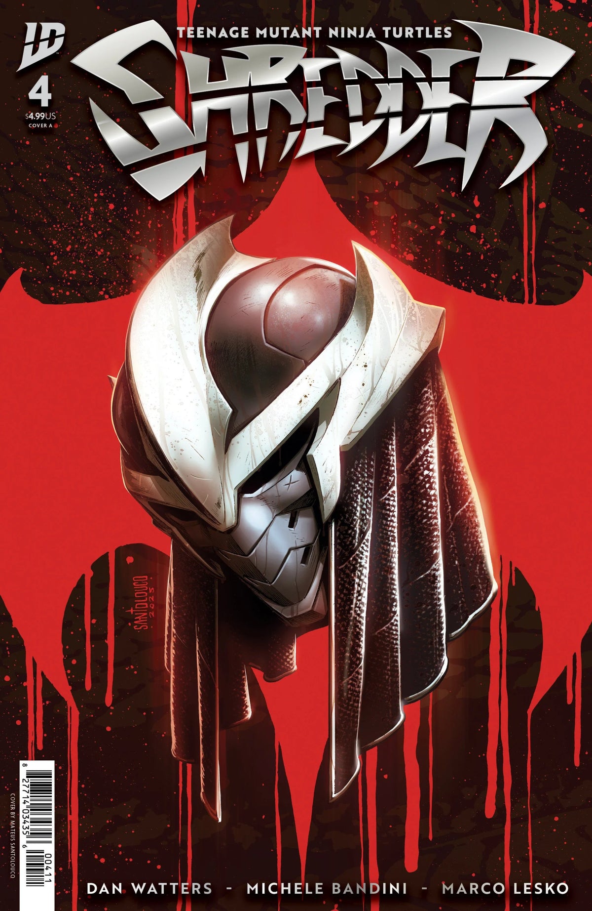Teenage Mutant Ninja Turtles Shredder #4 CVR A Santolouco 01/07/26