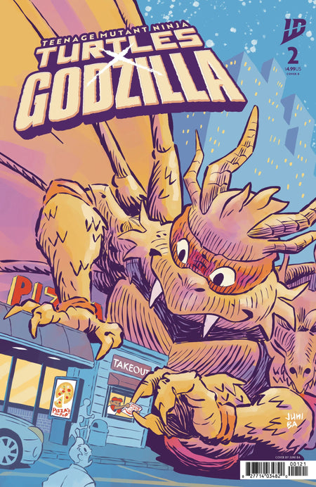 Teenage Mutant Ninja Turtles X Godzilla #2 Variant B Ba 01/07/26