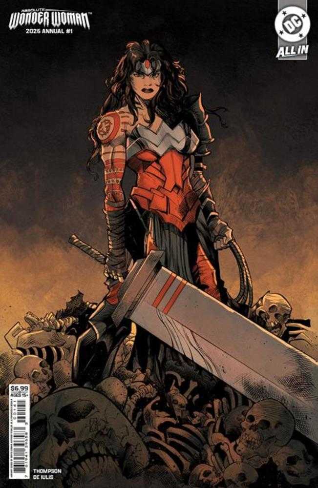 Absolute Wonder Woman Annual 2026 #1 One Shot CVR D Denys Cowan Card Stock Variant 02/11/26