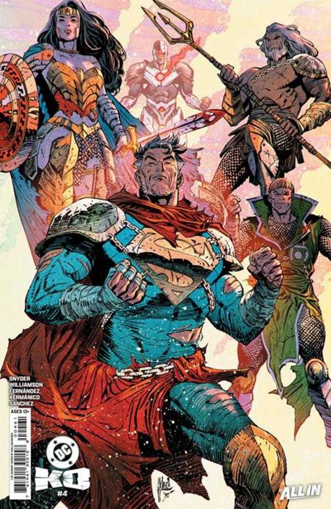 DC K.O. #4 CVR K 1:25 Guillem March Card Stock Variant 02/11/26 (Of 5)