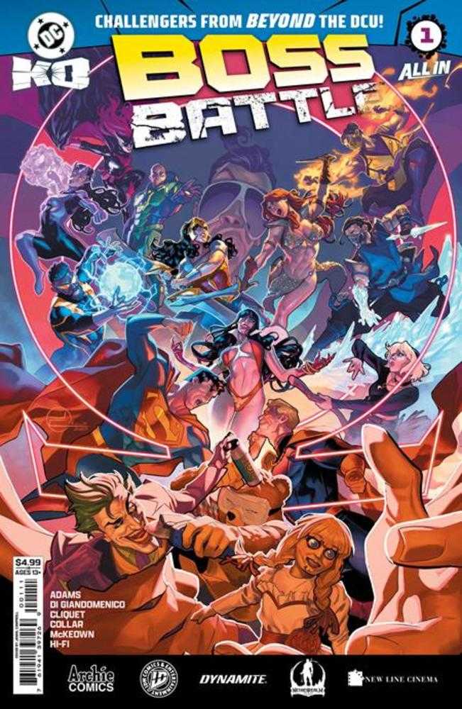 DC K.O. Boss Battle #1 One Shot CVR A Jamal Campbell 02/04/26