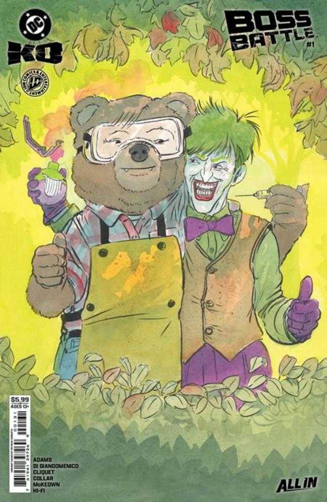 DC K.O. Boss Battle #1 One Shot CVR C Patrick Horvath Card Stock Variant 02/04/26
