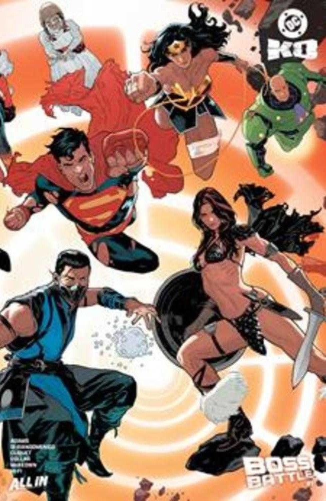 DC K.O. Boss Battle #1 One Shot CVR E Jeff Spokes Wraparound Card Stock Variant 02/04/26