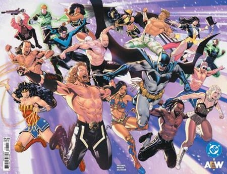 DC X AEW #1 CVR A Lucas Meyer Wraparound 02/04/26 (Of 2)