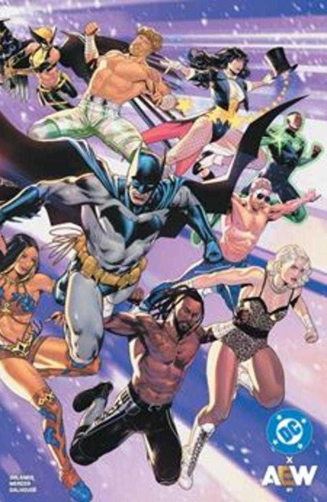 DC X AEW #1 CVR A Lucas Meyer Wraparound 02/04/26 (Of 2)