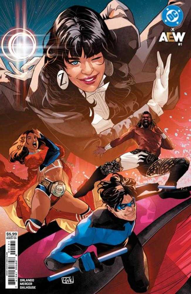 DC X AEW #1 CVR C Edwin Galmon Card Stock Variant 02/04/26 (Of 2)