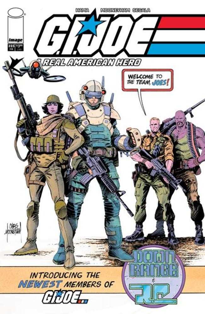 G.I. Joe A Real American Hero #325 CVR E Chris Mooneyham New Joe Variant 02/11/26
