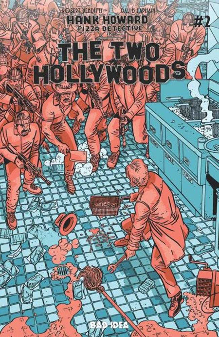 Hank Howard Pizza Detective the Two Hollywoods #2 CVR B David Lapham Variant 02/11/26 (Of 2)
