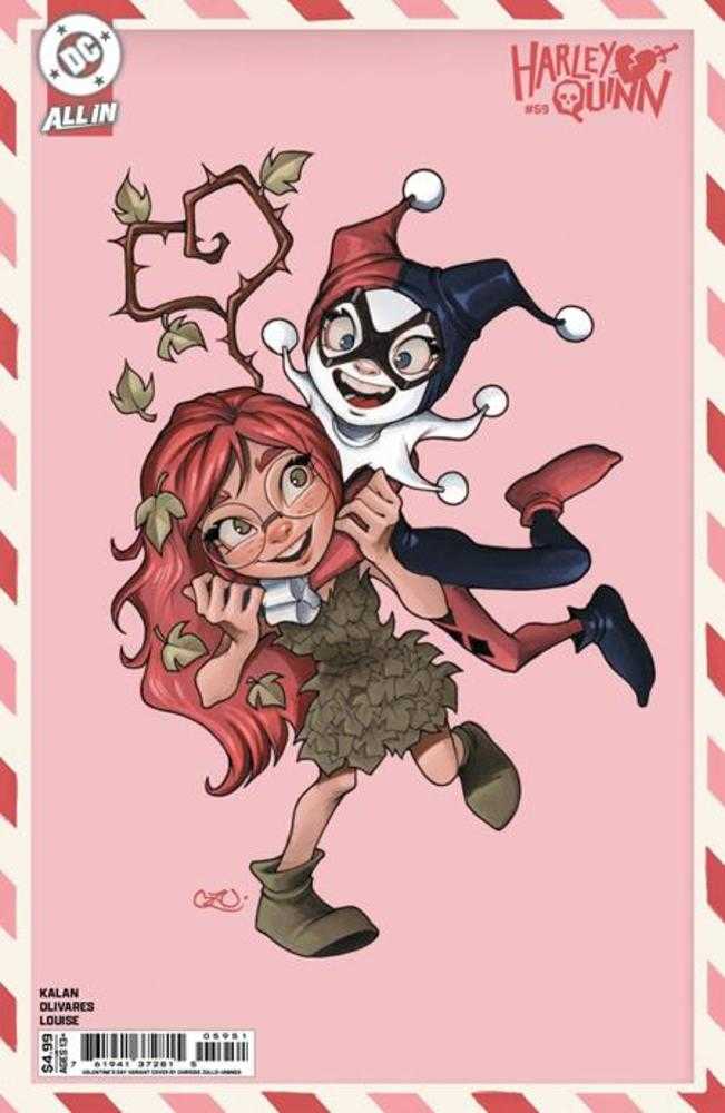 Harley Quinn #59 CVR E Chrissie Zullo Valentines Day Card Stock Variant 02/25/26