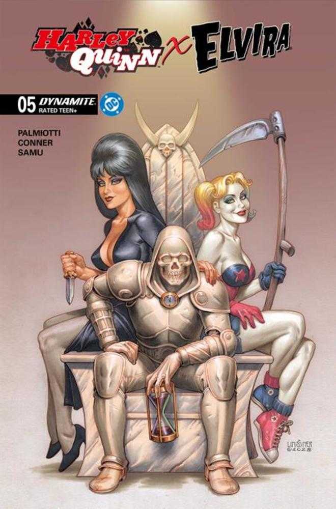 Harley Quinn X Elvira #5 CVR C Joseph Michael Linsner Variant 03/11/26